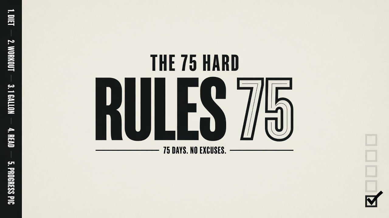 75 hard rules