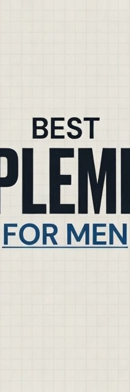 Best supplements for men