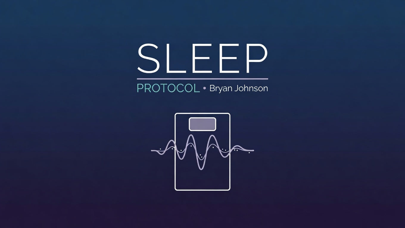 Bryan Johnson's Sleep Protocol