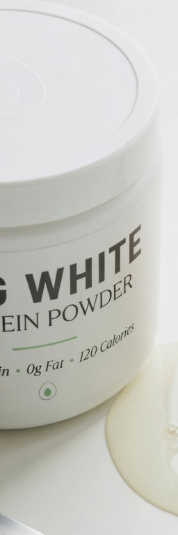 Egg white protein powder