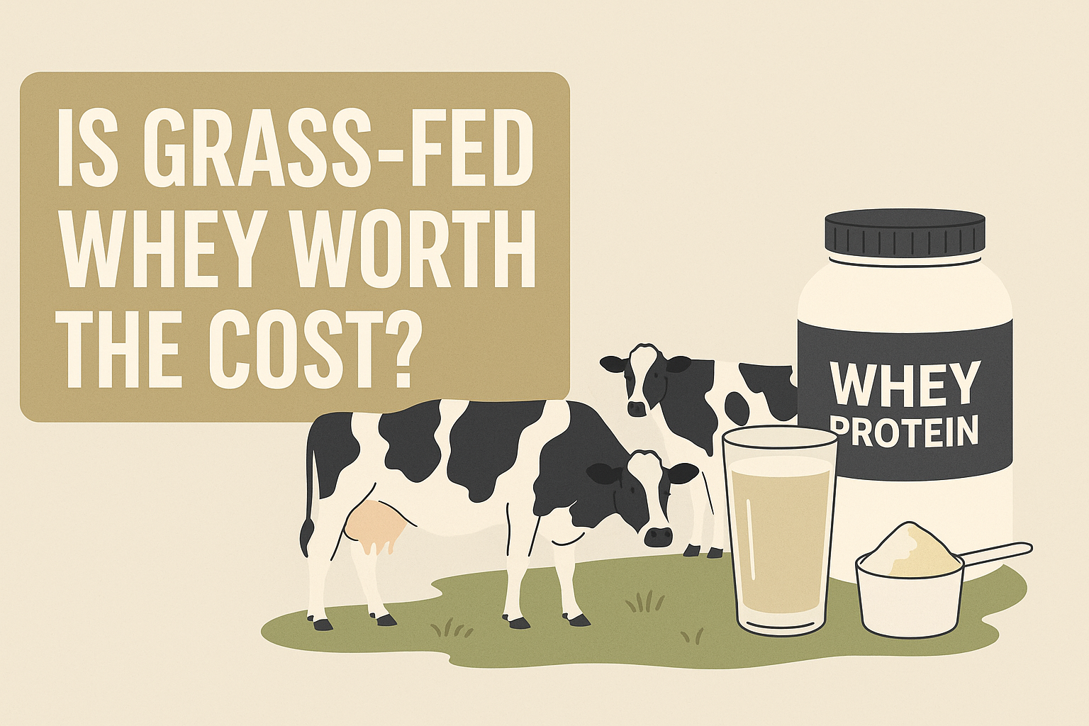 Grass-Fed Whey Protein: Is It Worth the Extra Cost?