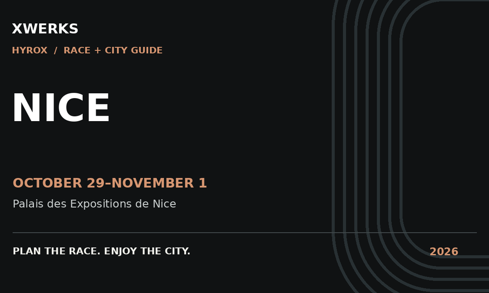 HYROX Nice 2026: Race, Venue & Travel Guide