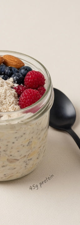 High-Protein Overnight Oats