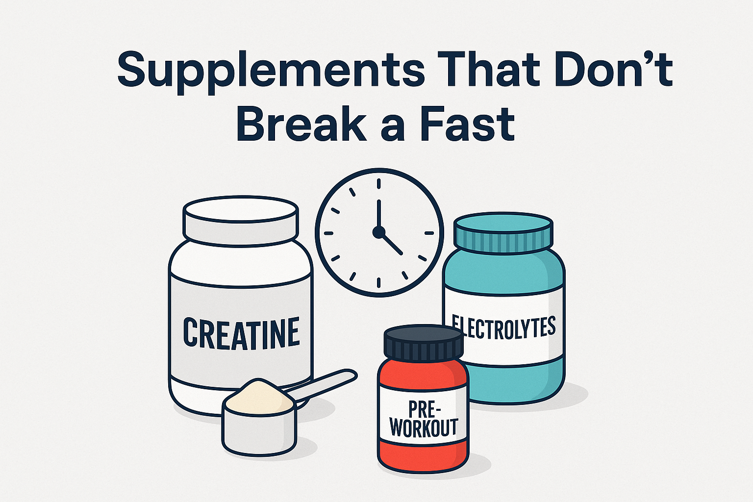 Supplements That Don’t Break a Fast