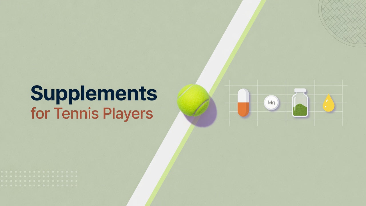 Supplements for tennis players