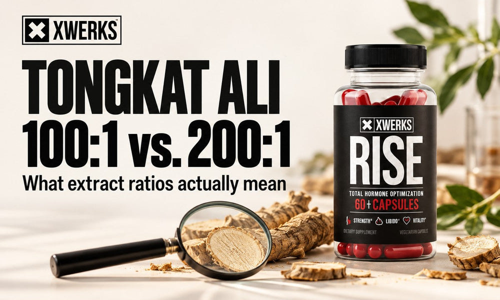 Tongkat Ali 100:1 vs. 200:1: What Extract Ratios Actually Mean