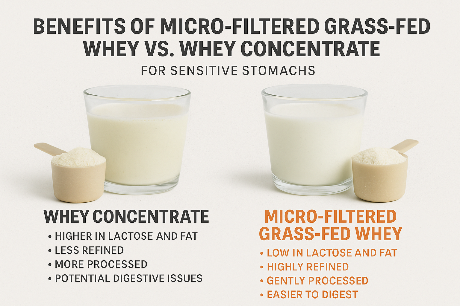 Whey Protein For Sensitive Stomachs