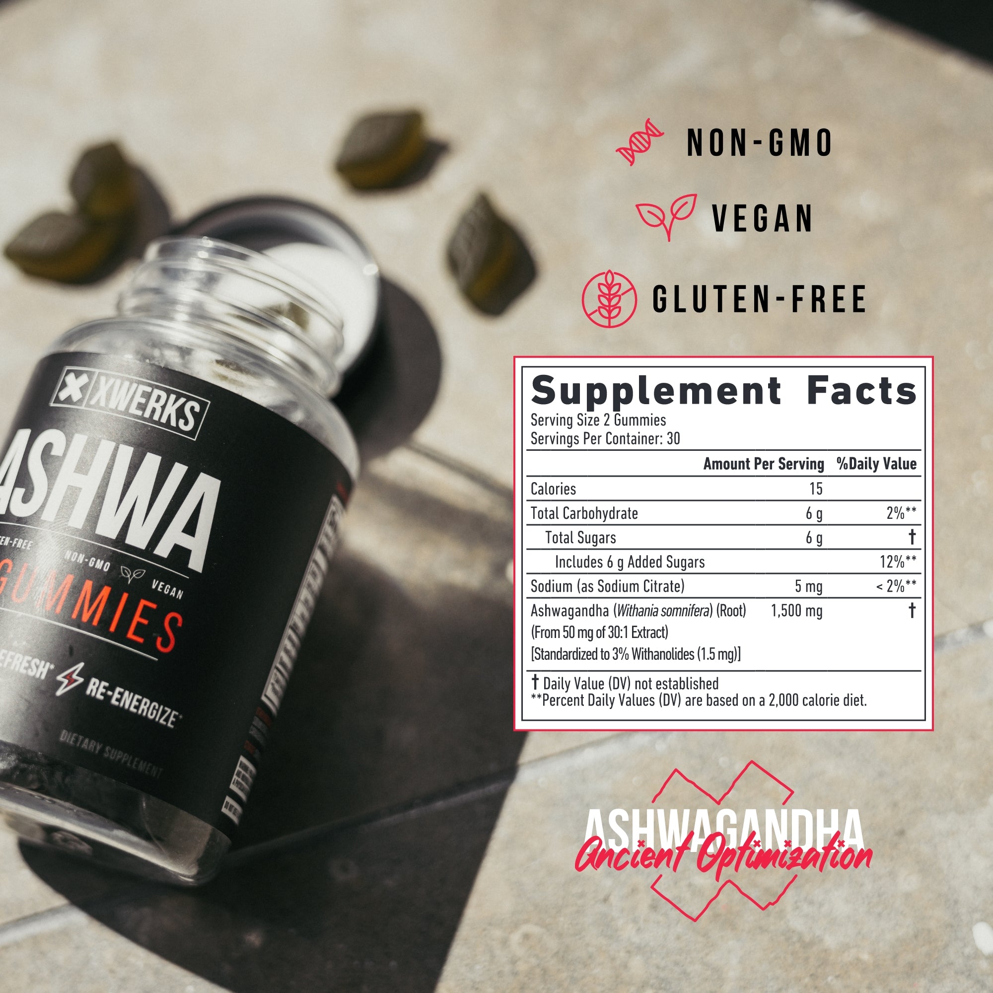 XWERKS Ashwa | Ashwagandha Gummies