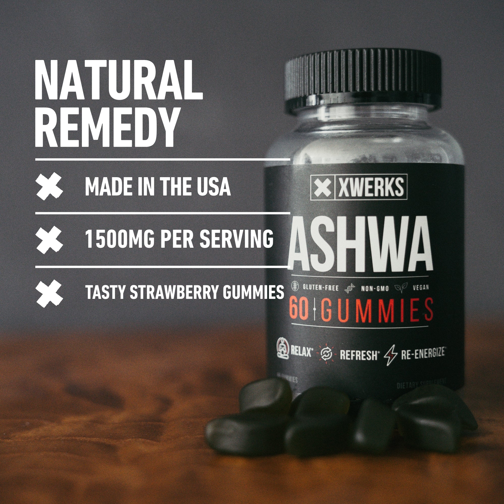 XWERKS Ashwa | Ashwagandha Gummies
