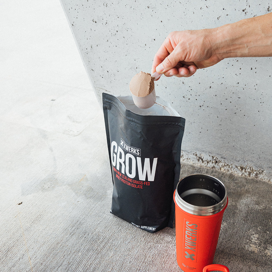 XWERKS Grow | New Zealand Grass Fed Whey Protein Isolate