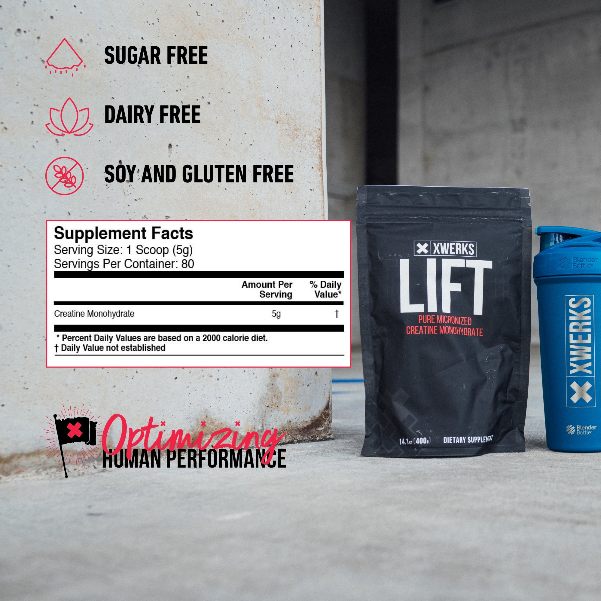 XWERKS Lift | Micronized Creatine Monohydrate